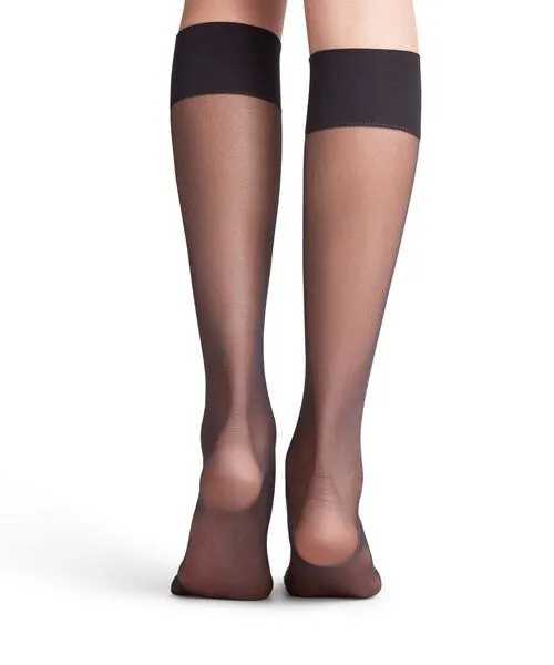 Falke FALKE Kniestrümpfe Pure Matt 20 DEN, Schwarz, – Produktbild 2 von 4