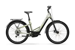 YAKUN X10 LOW E-Bike 800Wh Akku 10-Gang Shimano Deore Tiefeinstieg - Ivory Green - E-Mountain Bike – Produktbild 1 von 1