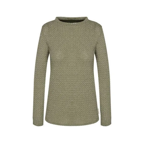 Bleed Bleed Wormseeker Pullover Damen Oliv – Produktbild 1 von 4