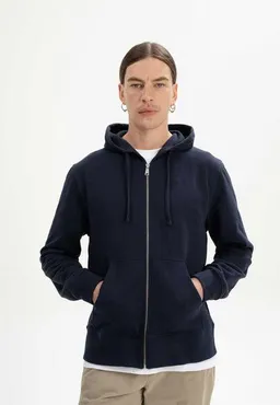 MELA Hoodiejacke mit Reißverschluss DEVADAS | von MELA | Fairtrade & GOTS zertifiziert – Produktbild 1 von 1
