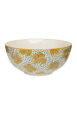 Tranquillo Salatschüssel BOHO CHIC - gelb – Produktbild 1 von 1