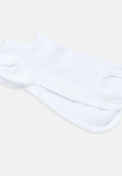 DillySocks DillySocks Sneakersocken „One Color Shorties“, Snow white, – Produktbild 3 von 4