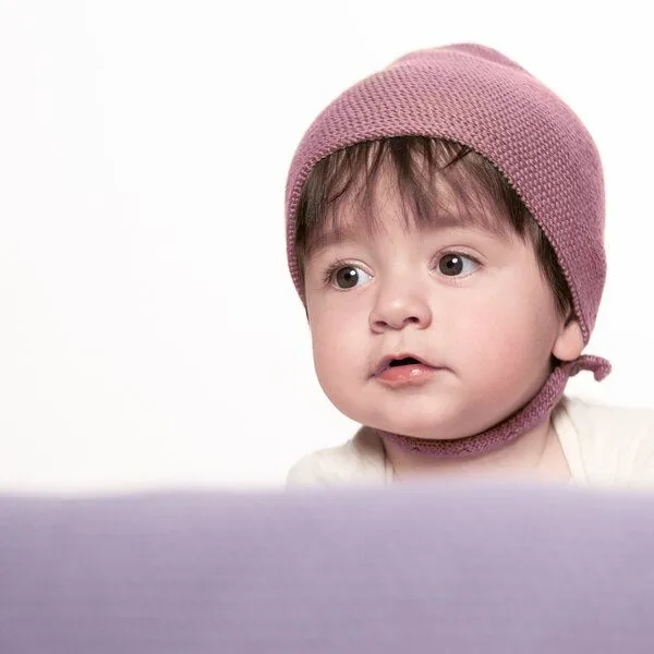 vincente vincente Haube aus Wolle (Merino), Rosa, – Produktbild 1 von 2
