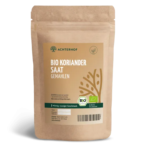 vom Achterhof Koriandersaat gemahlen Bio (500g) – Produktbild 2 von 2