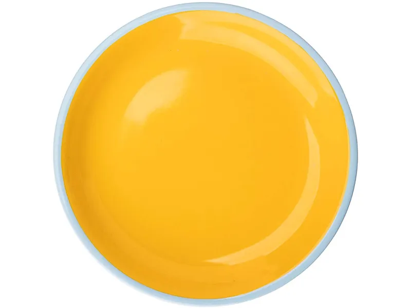 Tranquillo Teller ORANGE CANDY - blau – Produktbild 3 von 3