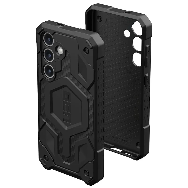 Urban Armor Gear MagSafe-Hülle für Samsung Galaxy S24 S921, Urban Armor Gear, Monarch Pro Carbon, Schwarz – Produktbild 1 von 1