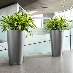 Lechuza® Lechuza® 'Rondo Premium 40', anthrazit, ca. Ø 40 x H 75 cm – Produktbild 1 von 1