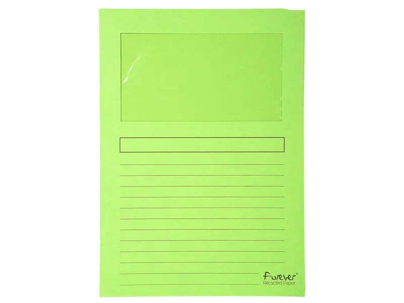 Exacompta 100 Exacompta Fenstermappen "Forever" grün – Produktbild 1 von 1