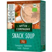 Natur Compagnie Natur Compagnie Bio-Pilzcremesuppe 'Snack Soup' Pilz, 3 x 17 g – Produktbild 1 von 1