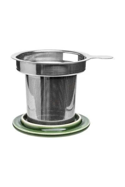 Tranquillo Tranquillo Tasse mit Teesieb INDUSTRIAL 410 ml, Grün, – Produktbild 5 von 8