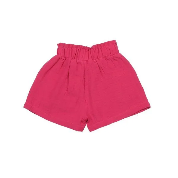 Walkiddy Kinder Skort Bio-Baumwolle „Carmine“ rot, Shortsrock mit weichem Jersey, bequeme Sommerhose von Walkiddy für Kleinkinder, hautfreundlich & nachhaltig gefertigt, Blau, – Produktbild 3 von 3