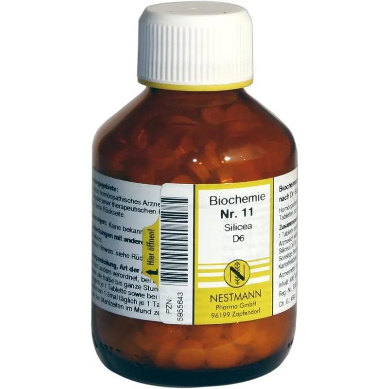 Nestmann Pharma BIOCHEMIE 11 Silicea D 6 Tabletten 400 St Tabletten – Produktbild 1 von 1