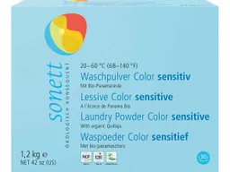 Sonett Sonett Waschpulver Color Sensitive -  1.2 kg (30 Waschladungen) – Produktbild 1 von 1