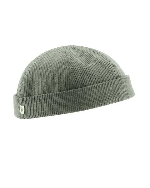 HempAge HempAge Docker Cap Cord Hanf/Biobaumwolle, Grün (thyme), – Produktbild 3 von 5