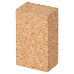 Kork-Deko Kork-Deko Kork-Schleifklotz 100x40x60 mm mit abgerundeten Kanten – Produktbild 1 von 1