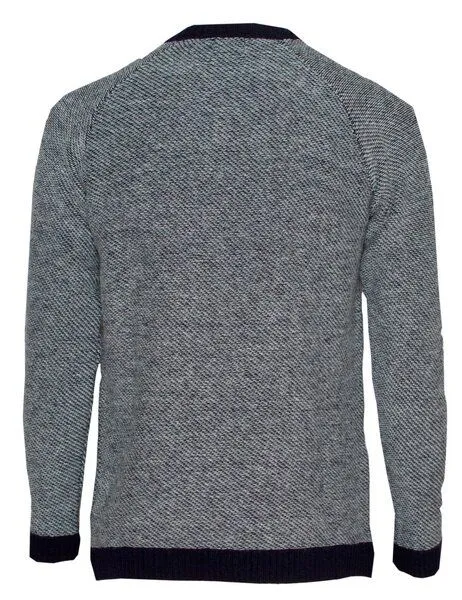 Klitmøller Collective Klitmøller Collective Strickpullover Arthur, Navy/cream, – Produktbild 2 von 4