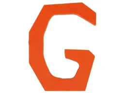 Grimms Grimms Anthroposophisches G Buchstabe aus Lindenholz, bunt lasiert Maße 7,5 x 6 x 1 cm – Produktbild 1 von 1