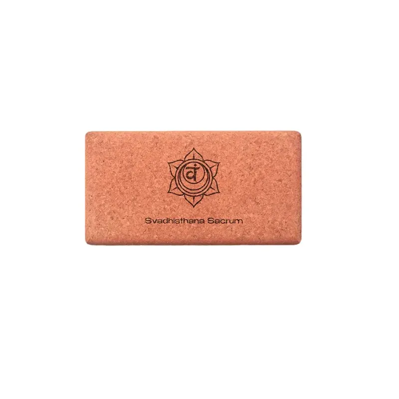 Paulo The Cork Man Yoga-Ziegel Paulo The Cork Man Svadhisthana, Orange, – Produktbild 1 von 1