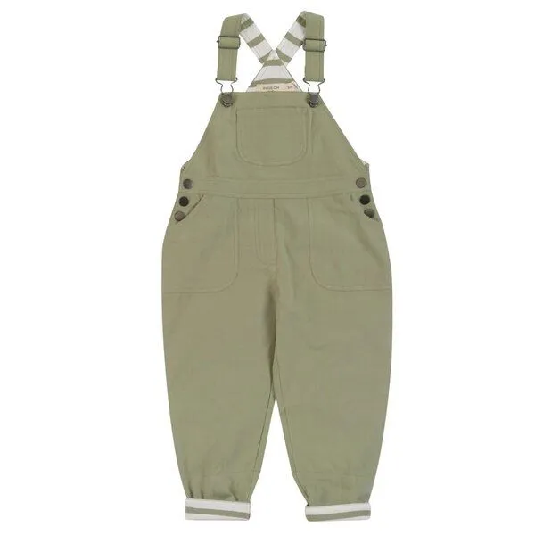 Pigeon by Organics for Kids Pigeon by Organics for Kids Jungen Latzhose "Worker dungarees", Tea green (grün), – Produktbild 1 von 1