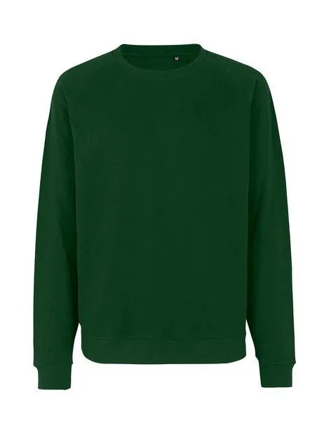 Neutral Neutral® Tiger Cotton Unisex Sweatshirt, Bottle green (grün), – Produktbild 1 von 3
