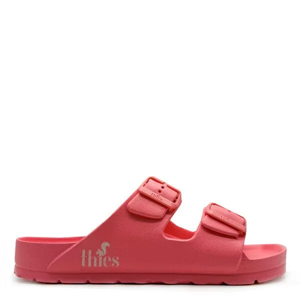 thies Vegane Ecofoam Sandale thies, Bubble gum, – Produktbild 1 von 4