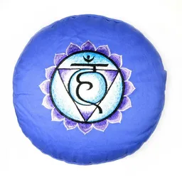 Just Be Just Be Chakra Meditations- und Yogakissen, rund – Produktbild 1 von 1
