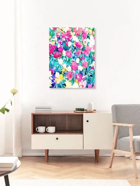 Photocircle Photocircle Poster / Leinwandbild - Meadow in Bloom – Produktbild 3 von 4