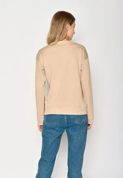 GreenBomb GREENBOMB Nature Camping Canty - Gemütliches Sweatshirt aus Bio-Baumwolle / hochwertiger Print / GOTS / Fair & Vegan, Braun (), – Produktbild 4 von 4