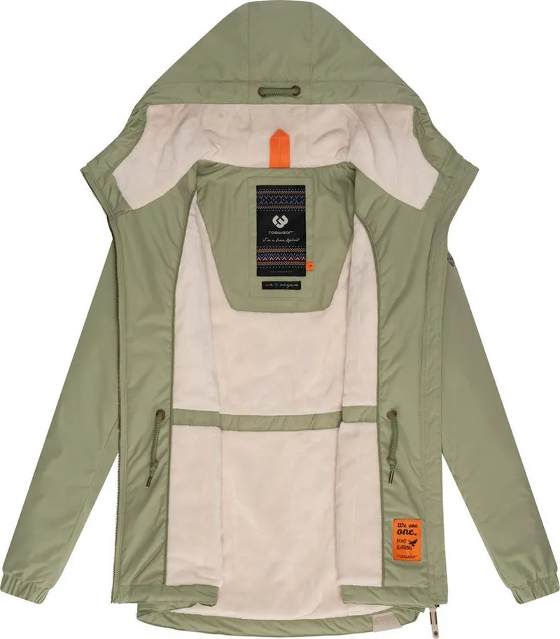 ragwear ragwear Winterjacke Dankka Warm Wasserdichte weiche Damen Jacke für den Winter, Grün, – Produktbild 1 von 5