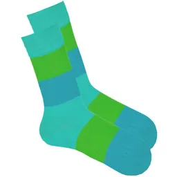 Living Crafts LIVING CRAFTS - Unisex Socken - Blau (87% Bio-Baumwolle; 12% Polyamid (recycelt); 1% Elasthan), Nachhaltige Mode, Bio Bekleidung – Produktbild 1 von 1