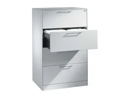 Hängeregistraturschrank "CONTACT", Höhe 131 cm (BxT) 80 x 43,5 – Produktbild 1 von 1