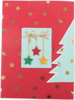 El Puente El Puente Grußkarte "Weihnachtsfest" | Fair Trade & Handmade aus Bangladesch – Produktbild 1 von 1