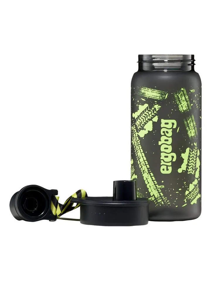 Ergobag Ergobag Trinkflasche Trinkflasche, auslaufsicher und kohlensäuregeeignet, Grau, – Produktbild 7 von 8