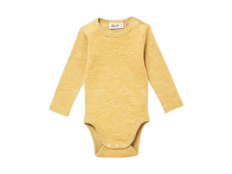 People Wear Organic People Wear Organic Body BW-WS senfgelb mélange Gr. 62/68, Gelb, – Produktbild 1 von 1