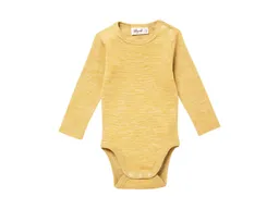 People Wear Organic People Wear Organic Body BW-WS senfgelb mélange Gr. 86/92 – Produktbild 1 von 1