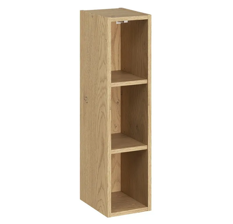 Lomadox Badregal DURANGO-56, Hängeregal, 20 cm breit, in Eiche, Braun, – Produktbild 2 von 4