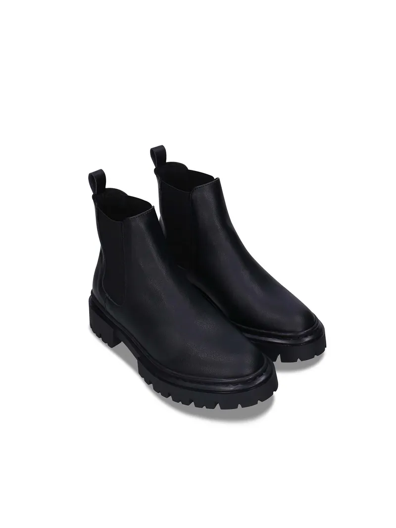 NAE NAE Damen vegan Chelsea Boots Molly Schwarz, Schwarz, – Produktbild 1 von 2