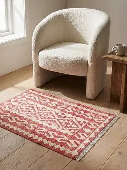 Rugtales Kelim Gashgai Mehrfarbig „Rugtales“ aus Schurwolle, 86x124 cm – Produktbild 1 von 1