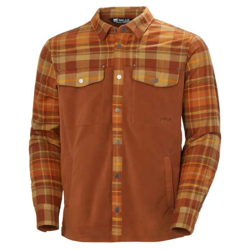 Helly Hansen Langarm-Fleece-Hemd Helly Hansen Lokka, Orange, – Produktbild 1 von 1