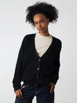 Honest Basics Honest Basics Damen Grobstrick Cardigan aus 100% Bio-Baumwolle – Produktbild 1 von 1