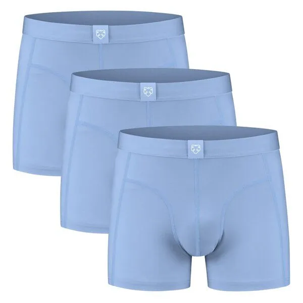 A-Dam A-Dam 3er Pack Boxer Brief Uni, Light blue (blau), – Produktbild 1 von 1