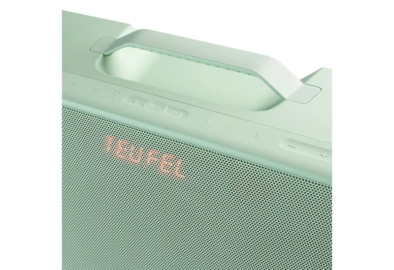 Teufel Teufel BOOMSTER 4 Wireless Lautsprecher (Bluetooth, 42 W, IPX5-Norm, DAB+, FM-UKW), Grün, – Produktbild 4 von 5