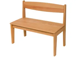 Caritas Werkstätten Caritas Werkstätten Kinderbank Buche massiv geölt Maße (H/B/T) 60x75x34 cm – Produktbild 1 von 1