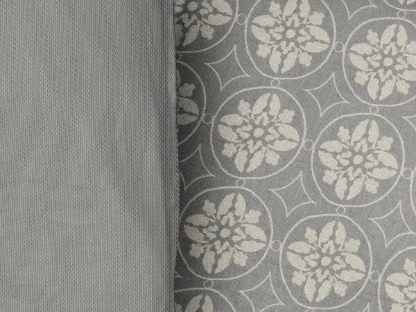 Nature by Adam Nature by Adam Bettwäsche 2tlg aus 100% Bio-Baumwolle - Made in Germany - Romantic Puligny Light, Dunkelgrau, – Produktbild 4 von 4