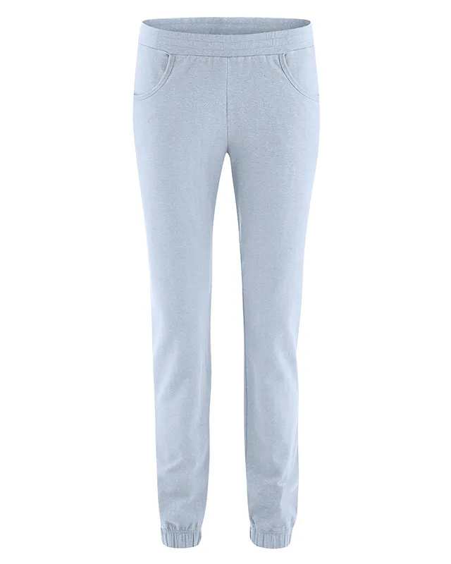 HempAge Hempage Damen vegan Freizeithose In Clearsky Blau, Blau, – Produktbild 2 von 2