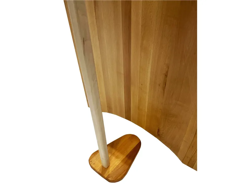Magic Wood Magic Wood Himmelstange Schleierständer für Baby- und Kinderbett Massivholz bio geölt, Höhe ca. 155 cm – Produktbild 2 von 2