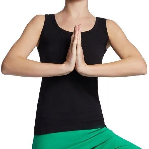 ESPARTO ESPARTO Yoga-Tanktop "Auron", Schwarz, – Produktbild 2 von 4