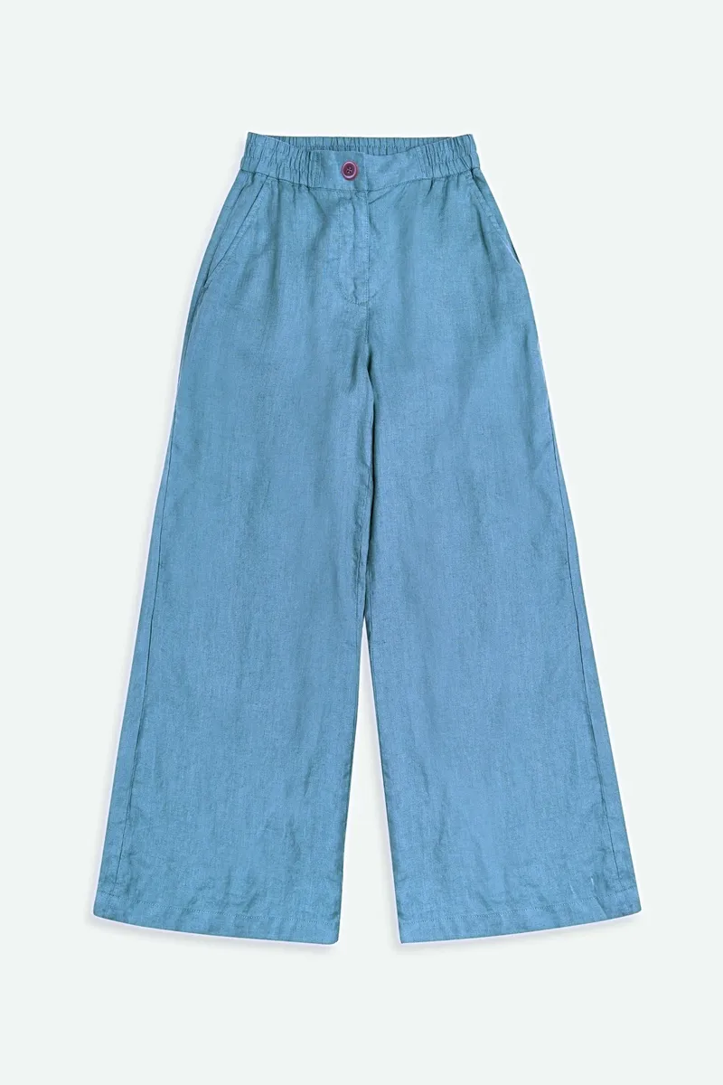 Kings Of Indigo Kings of Indigo Damen vegan Hose Lilian Alabama Super Hellblau, Blau, – Produktbild 1 von 1