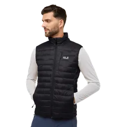Jack Wolfskin Jack Wolfskin Passamani Down Vest Men Rds Winddichte Daunenweste Herren 2XL grey,black – Produktbild 1 von 1