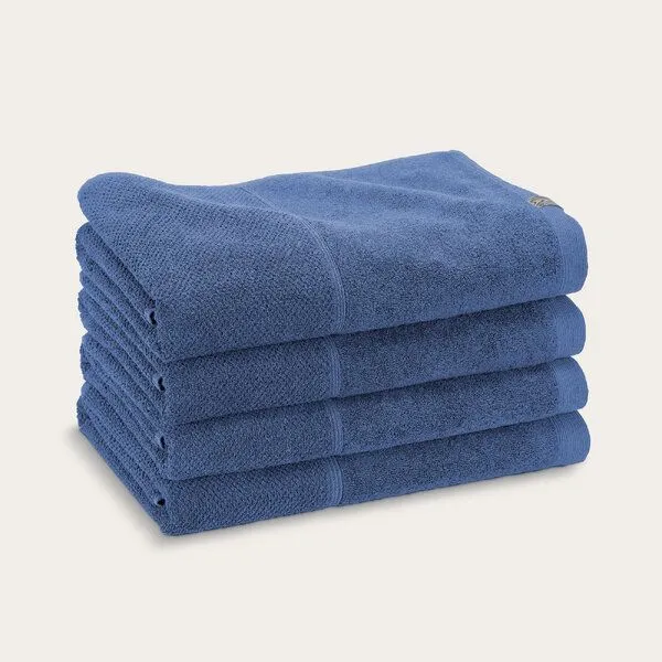 Kushel Towels Kushel Towels The Hand & Hair Set - Handtuchset aus Biobaumwolle und Holzfaser, Dove blue, – Produktbild 1 von 4